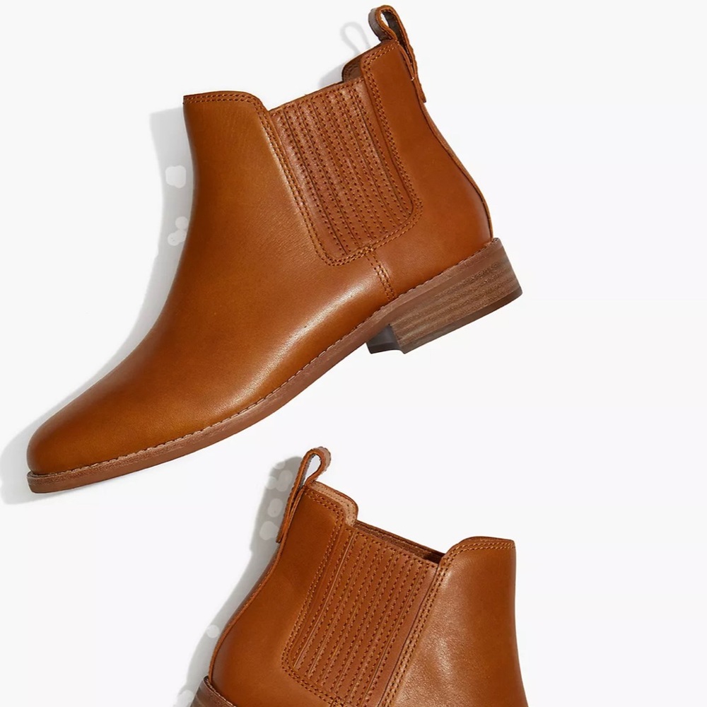 Madewell The Ainsley Chelsea Boot in brown